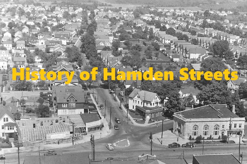History of Hamden Streets